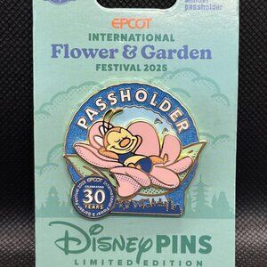 Disney Passholder Flower & Garden Festival Pin